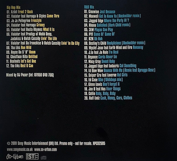 DJ Poser : Where The Party At? (Street Team Sampler) (CD, P/Mixed, Promo, Smplr)