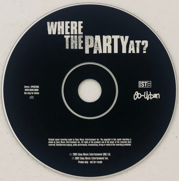 DJ Poser : Where The Party At? (Street Team Sampler) (CD, P/Mixed, Promo, Smplr)