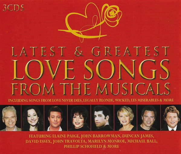 Various : Latest & Greatest Love Songs From The Musicals (3xCD, Comp)