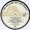 Pepsi & Shirlie : Can't Give Me Love (12", Promo)