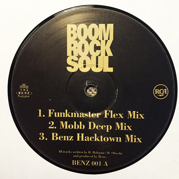 Benz : BoomRockSoul (12", Promo)