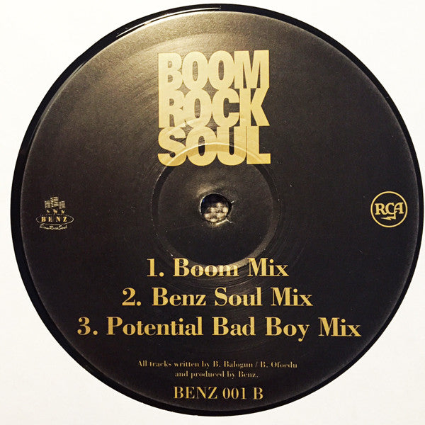 Benz : BoomRockSoul (12", Promo)