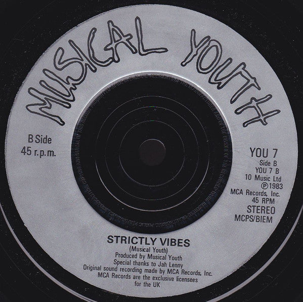 Musical Youth : 16 (7", Single, Inj)