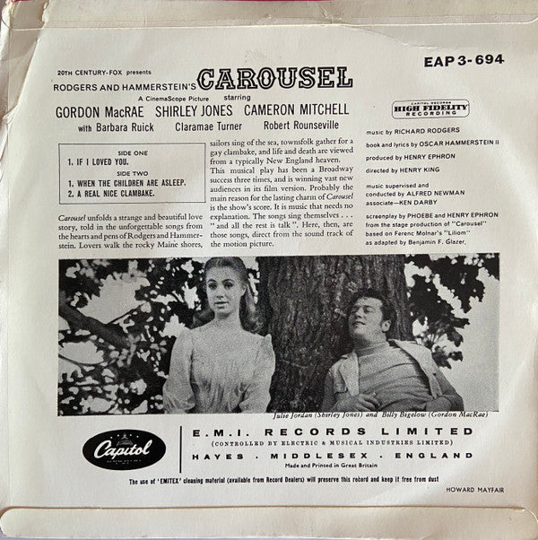 Rodgers & Hammerstein : Carousel (7", EP)