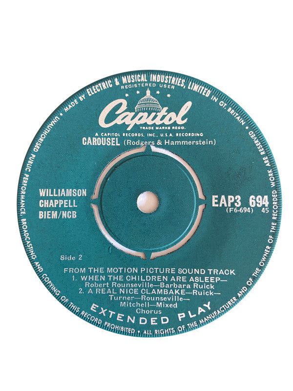 Rodgers & Hammerstein : Carousel (7", EP)