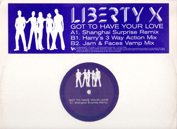 Liberty X : Got To Have Your Love (12", Promo)