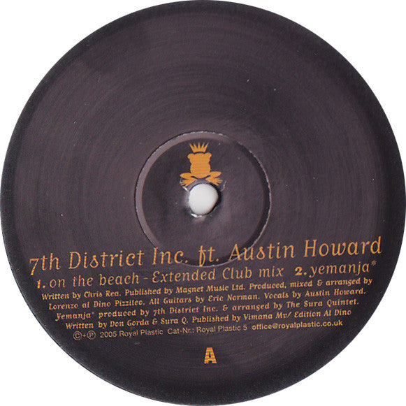 7th District Inc. ft. Austin Howard : On The Beach (12")