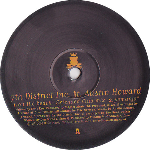 7th District Inc. ft. Austin Howard : On The Beach (12")