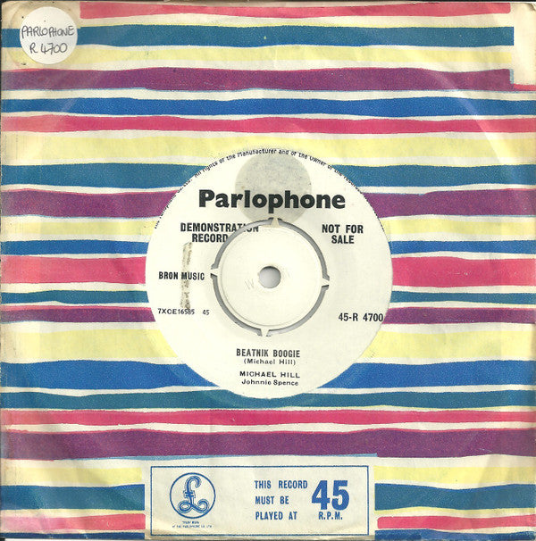 Michael Hill (7) : Beatnik Boogie (7", Promo)