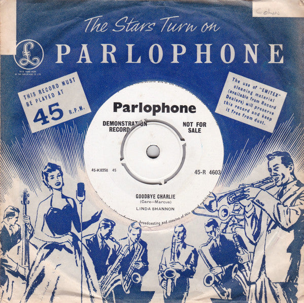 Linda Shannon : Goodbye Charlie / If You Only Knew (7", Promo)