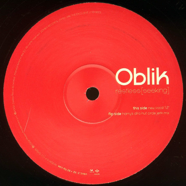 Oblik : Restless (Seeking) (2x12", Promo)