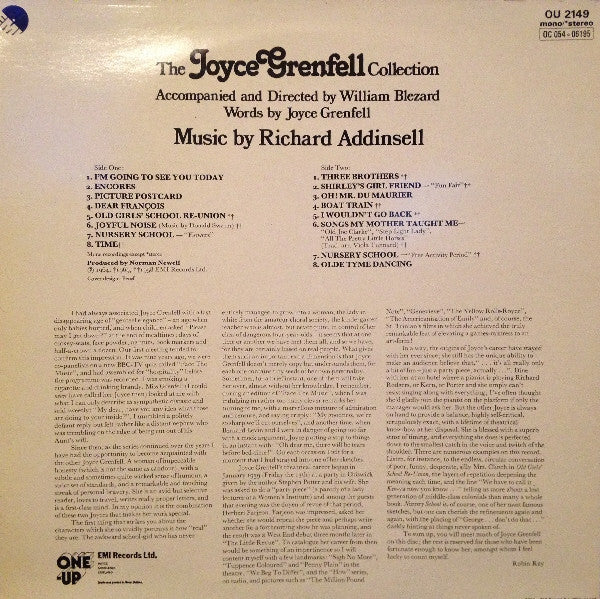 Joyce Grenfell : The Joyce Grenfell Collection (LP, Comp, Mono, RE, RP)