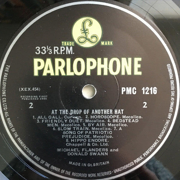 Flanders & Swann : At The Drop Of Another Hat (LP, Mono)