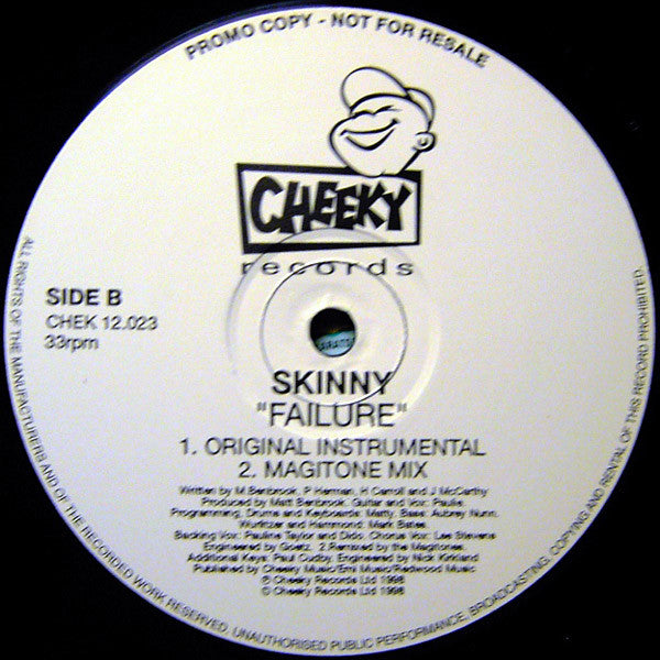 Skinny : Failure (12", Promo)