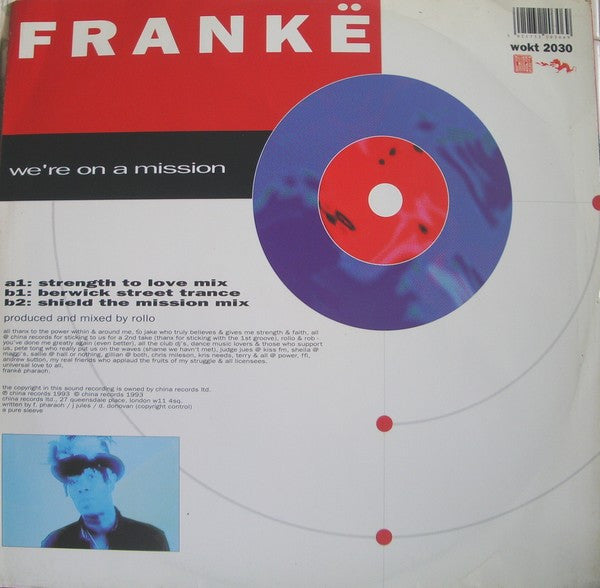 Frankë Pharoah : We're On A Mission (12")