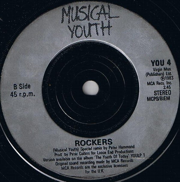 Musical Youth : Heartbreaker (7", Single)