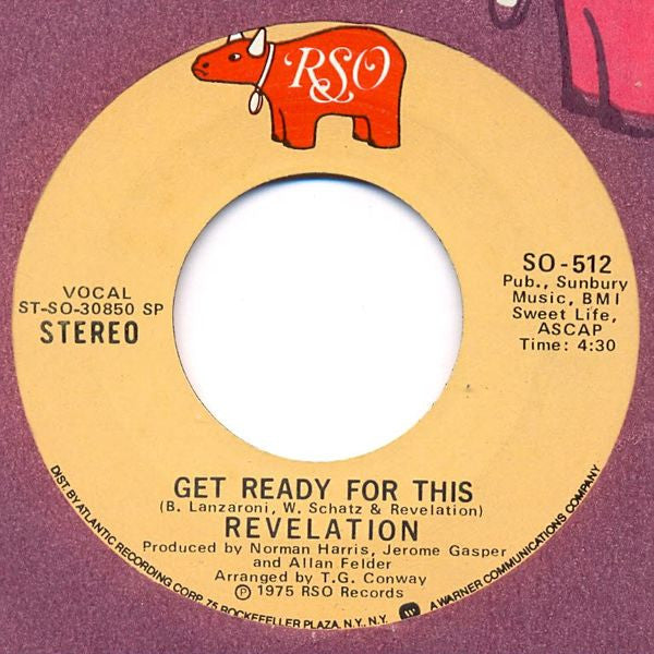 Revelation (2) : Get Ready For This (7", Single)