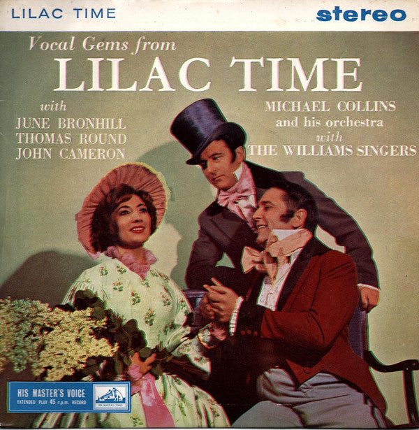 June Bronhill, Thomas Round, John Cameron, The Williams Singers, Michael Collins And His Orchestra : Vocal Gems From Lilac Time (7", EP)