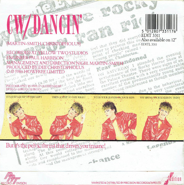 Damian : The Time Warp (7")