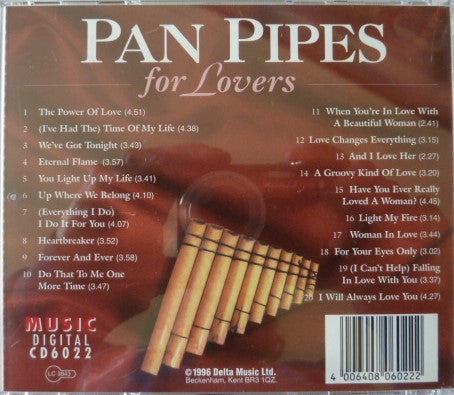 Various : Pan Pipers For Lovers (CD, Album)