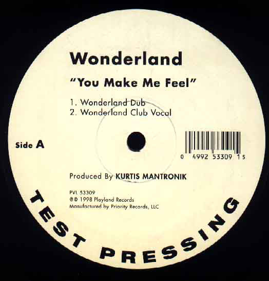 Wonderland (3) : You Make Me Feel (12", TP)