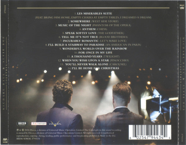 Michael Ball & Alfie Boe : Together (CD, Album)