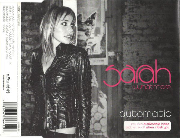 Sarah Whatmore : Automatic (CD, Single, Enh)