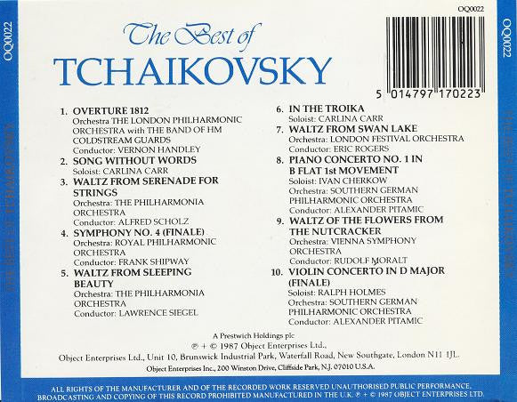 Pyotr Ilyich Tchaikovsky : The Best Of Tchaikovsky (CD, Comp)