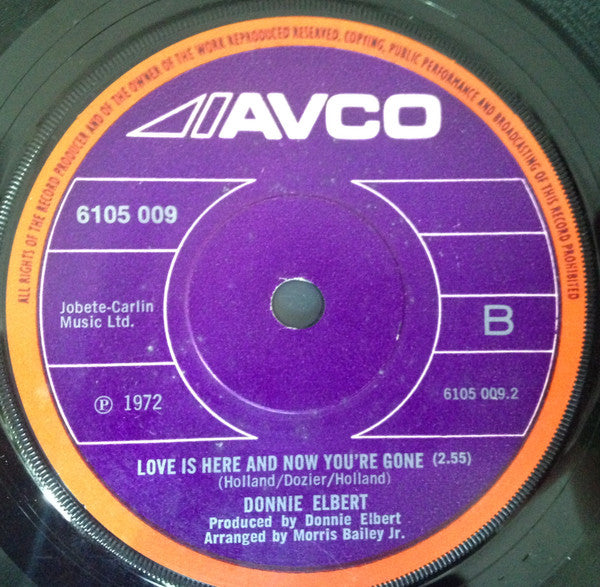 Donnie Elbert : I Can't Help Myself  (7", Single, Sol)