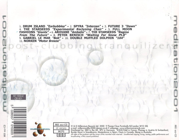 Various : Meditation 2001 (CD, Comp)
