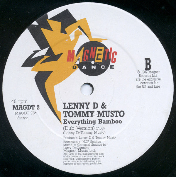 Lenny Dee & Tommy Musto : Everything Bamboo (12")
