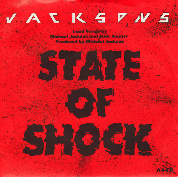 The Jacksons : State Of Shock (7", Single, Pap)
