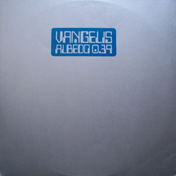 Vangelis : Albedo 0.39 (LP, Album, RE, Gat)