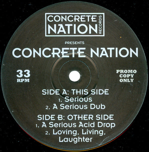 Concrete Nation : Serious (12", Promo)