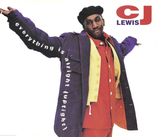 CJ Lewis : Everything Is Alright (Uptight) (CD, Single)
