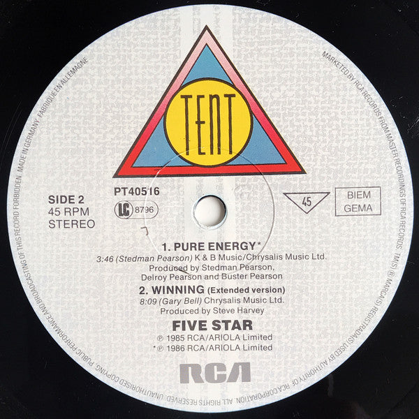 Five Star : System Addict (12", Maxi)