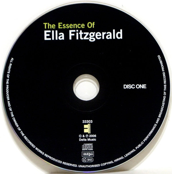Ella Fitzgerald : The Essence Of Ella Fitzgerald (2xCD, Comp, RM)
