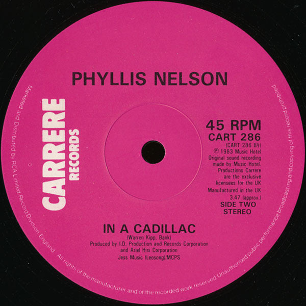 Phyllis Nelson : Stop Don't Do This To Me (12")