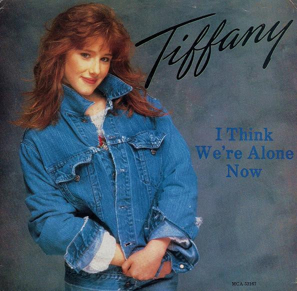 Tiffany : I Think We're Alone Now (7", Single, Pin)