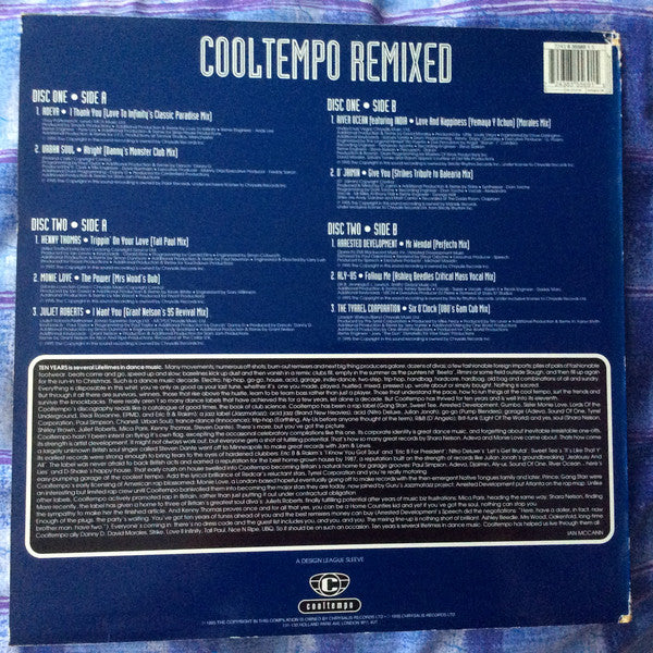 Various : Cooltempo Remixed (2xLP, Comp)