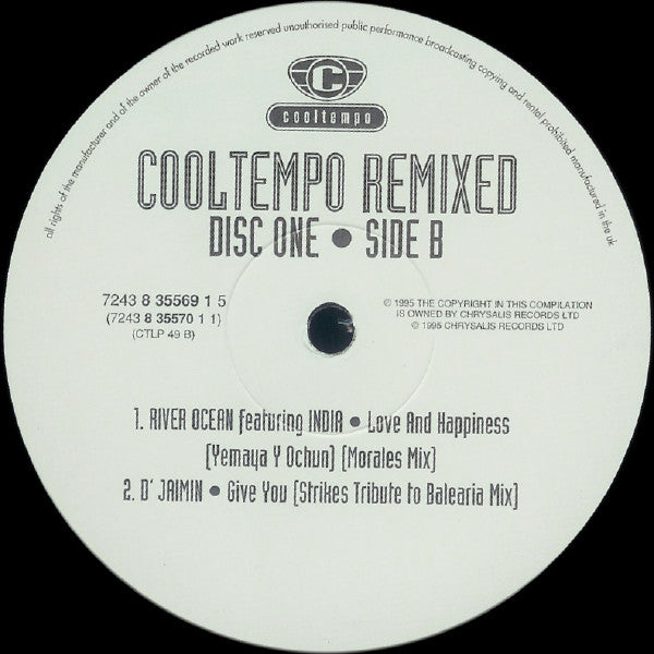 Various : Cooltempo Remixed (2xLP, Comp)