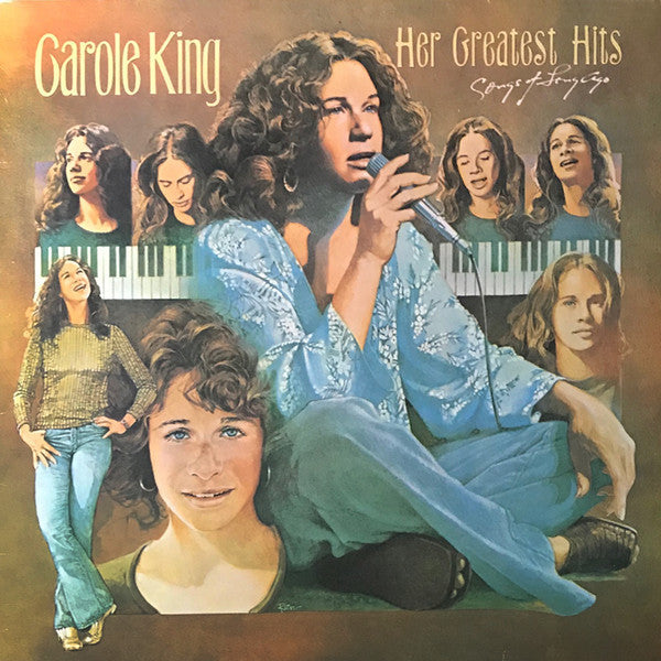 Carole King : Her Greatest Hits (LP, Comp, RE)