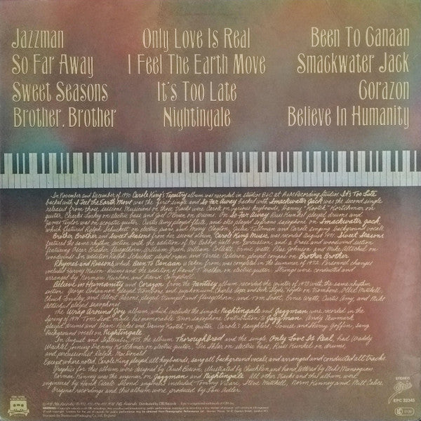 Carole King : Her Greatest Hits (LP, Comp, RE)