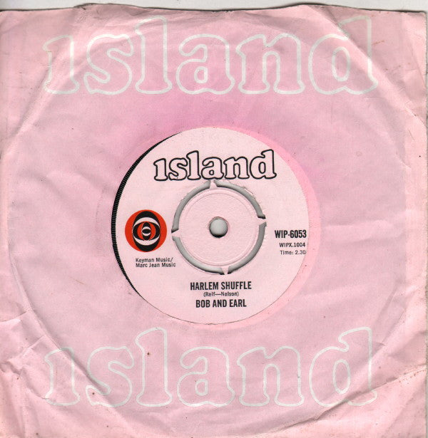 Bob And Earl* : Harlem Shuffle (7", Single, RE, 4 P)