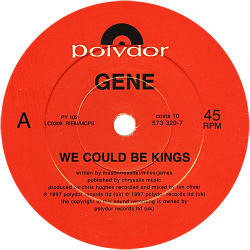 Gene : We Could Be Kings (7", Single, Ltd, Gat)