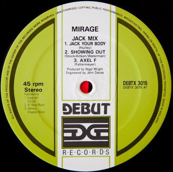 Mirage (12) : Jack Mix (12")