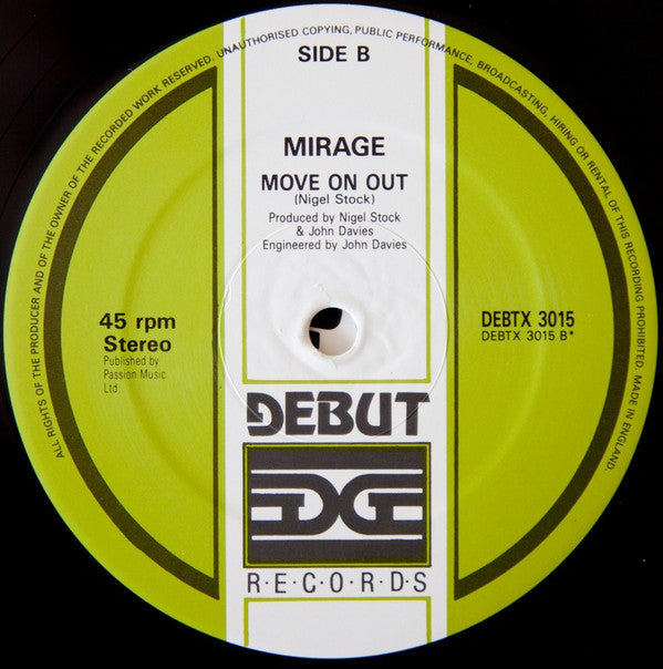 Mirage (12) : Jack Mix (12")