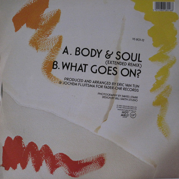 Mai Tai : Body & Soul (Extended Remix) (12", Single)