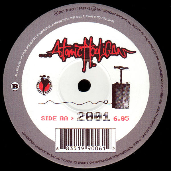 Atomic Hooligan : Club Shaker / 2001 (12")