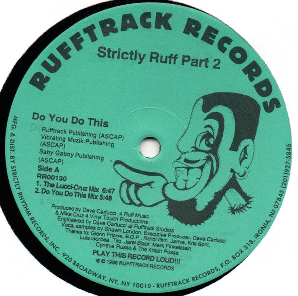 Rufftrack : Strictly Ruff Part 2 (12")